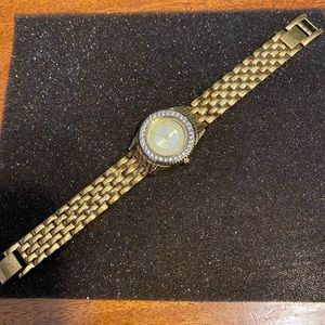 DMQ Golden Tone Watch